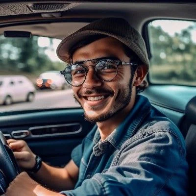 Человек за рулём